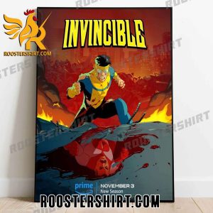 Coming Soon Invincible S2 Movie Poster Canvas