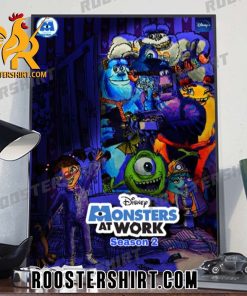 Coming Soon Monsters At Work Season 2 Poster Canvas