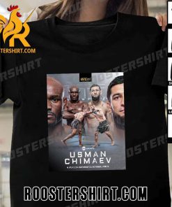 Coming Soon Usman vs Chimaev At UFC 294 T-Shirt With New Design
