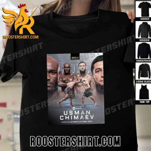 Coming Soon Usman vs Chimaev At UFC 294 T-Shirt With New Design