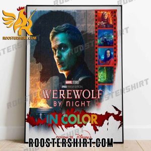 Coming Soon Werewolf by Night In Color Movie Poster Canvas