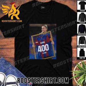 Congrats Alexia Putellas 400 Game T-Shirt