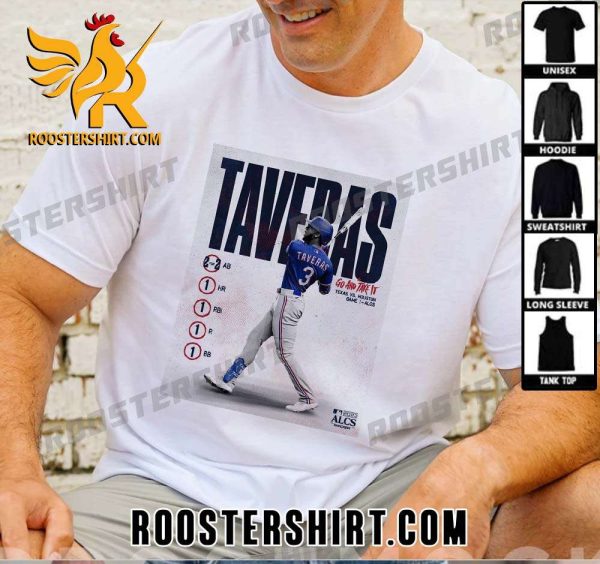 Congrats Leody Taveras Go And Take It Texas Rangers Wins Game 1 ALCS 2023 T-Shirt
