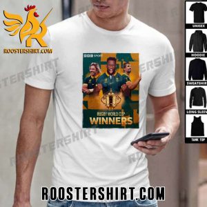 Congrats South Africa have won the men’s Rugby World Cup for a record fourth time T-Shirt