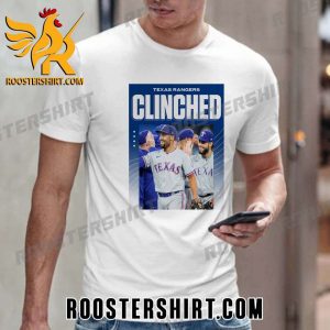 Congrats Texas Rangers Clinched Postseason 2023 T-Shirt