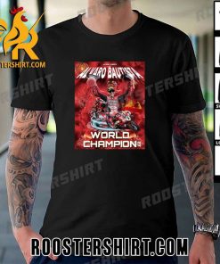 Congrats WSBK 2023 Alvaro Bautista World Champion T-Shirt