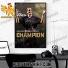 Congrats to Laura Horvath 2X Rogue Invitational Champion Poster Canvas