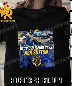 Congratulations Ashley Sutton BTCC Champion 2023 Napa Racing UK T-Shirt