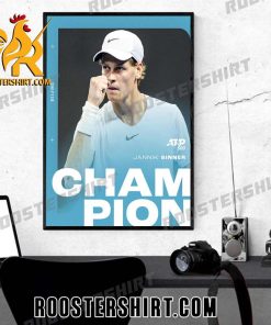 Congratulations Jannik Sinner Champions 2023 China Open Crown Poster Canvas