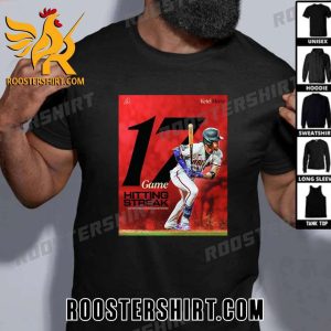 Congratulations Ketel Marte 17 Game Hitting Streak Arizona Diamondbacks T-Shirt