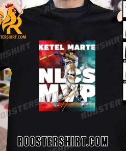 Congratulations Ketel Marte MVP Signature NLCS 2023 T-Shirt
