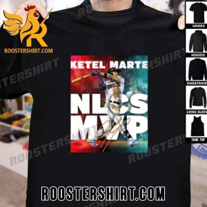 Congratulations Ketel Marte MVP Signature NLCS 2023 T-Shirt