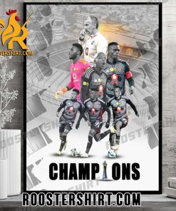 Congratulations Orlando Pirates Champions 2023 MTN8 Poster Canvas