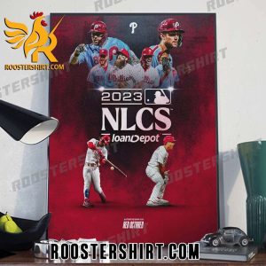 Congratulations Philadelphia Phillies Team NLCS 2023 MLB Red October Poster Canvas