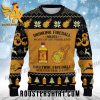 Drinking Fireball Solves Most Of My Problems Casting Fireball Solves The Rest Ugly Christmas Sweater