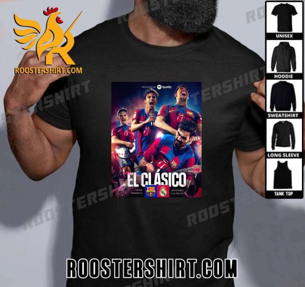 El Clasico FC Barcelona vs Real Madrid T-Shirt