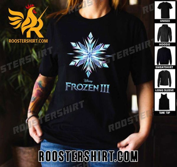 Frozen 3 Logo New T-Shirt Gif For Fans