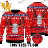 Funny Deer Budweiser Ugly Christmas Sweaters