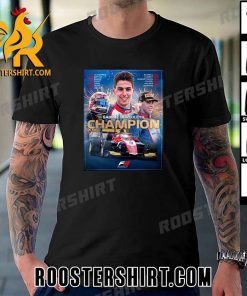 Gabriel Bortoleto Champions 2023 Formula 3 T-Shirt