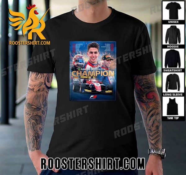 Gabriel Bortoleto Champions 2023 Formula 3 T-Shirt