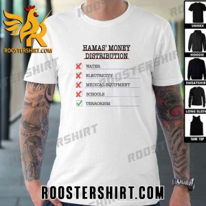 Hamas Money Distribution Terrorism T-Shirt