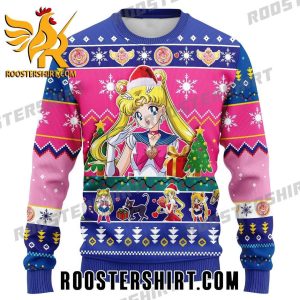 Happy Christmas Sailor Moon Ugly Sweater For Mens And Womens