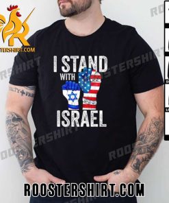 I Stand With Israel Political T-Shirt Israel Under Attack