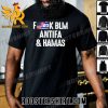Israel Mix American Flag Fuck BLM Antifa and Hamas T-Shirt