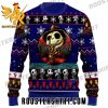 Jack Skellington Horror Nightmare Before Christmas Ugly Sweater With New Design