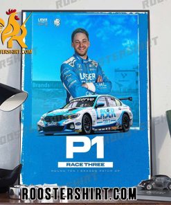 Jake Hill Champions 2023 British Touring Car Championship Poster Canvas