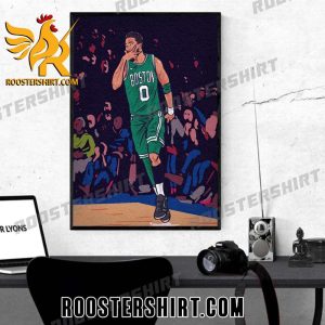 Jayson Tatum and the Celtics take down the Knicks at MSG Poster Canvas
