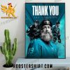 Joe Thornton has officially hung up his NHL skates Thank you for the memories Poster Canvas