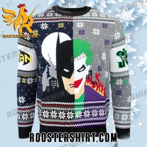 Joker Mix Batman Ugly Christmas Sweater
