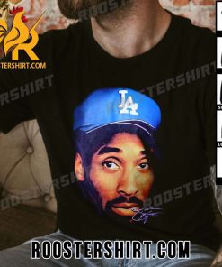 Kobe Bryant Los Angeles Dodgers Signature Mamba Mentality T-Shirt