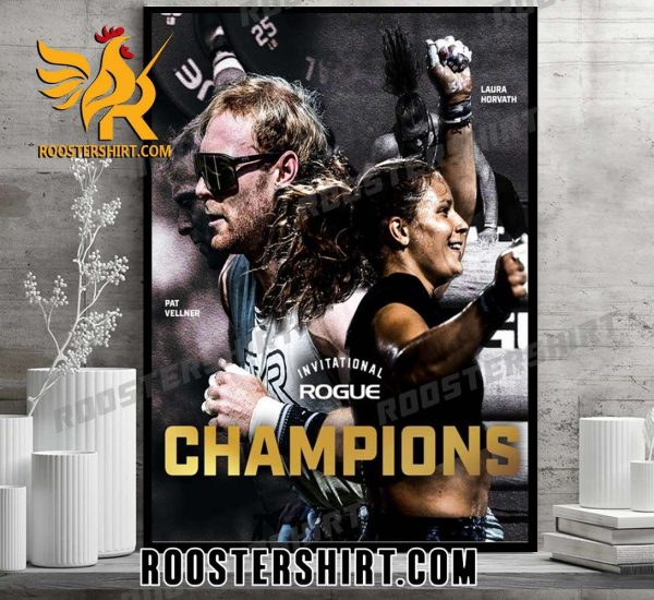 Laura Horvath and Pat Vellner are the 2023 Rogue Invitational champions Poster Canvas
