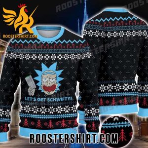 Lets Get Schwifty Rick Sanchez Rick And Morty Ugly Christmas Sweater