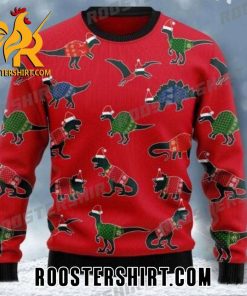 Limited Edition Amazing Xmas Pattern Dinosaur Ugly Christmas Sweater