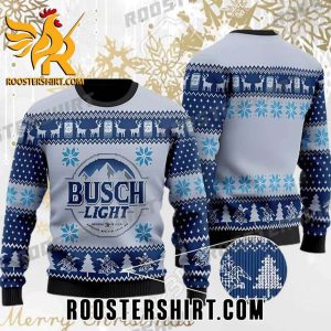 Limited Edition Busch Light Ugly Christmas Sweater Gift For Beer Lover
