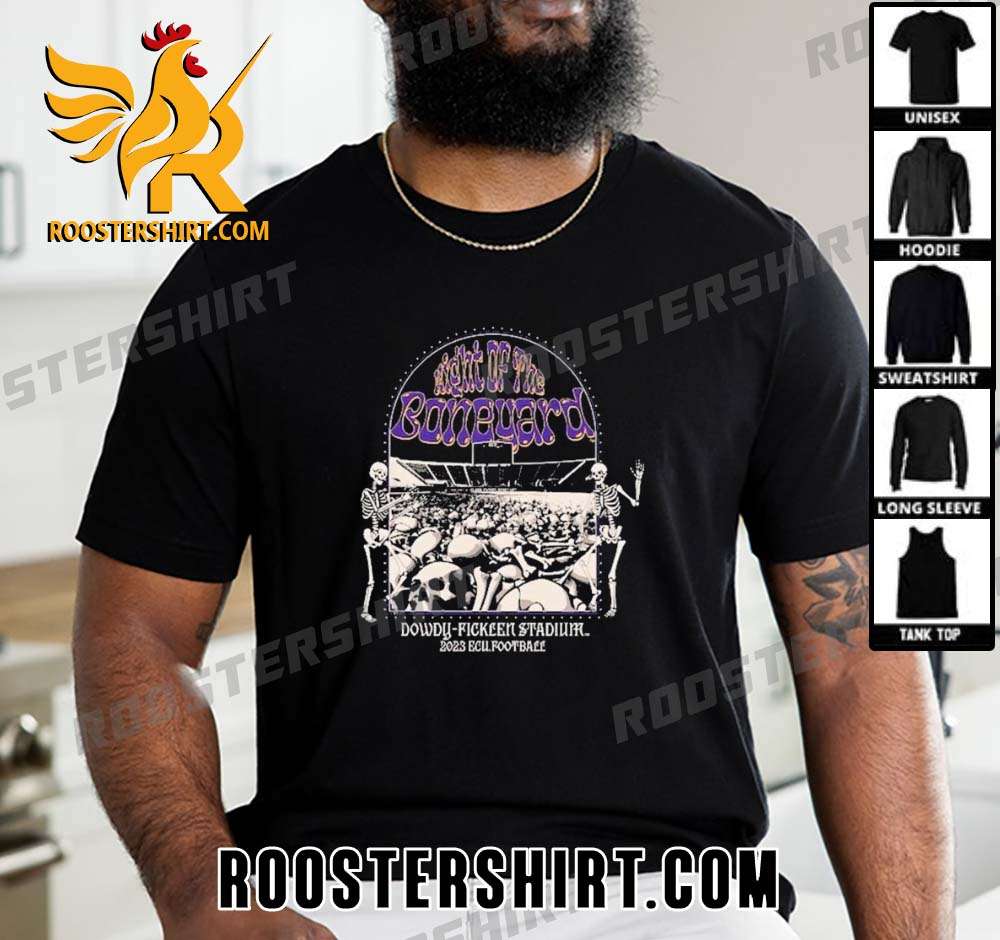 Limited Edition ECU Pirates Night Of The Boneyard 2023 Unisex T-Shirt -  Roostershirt