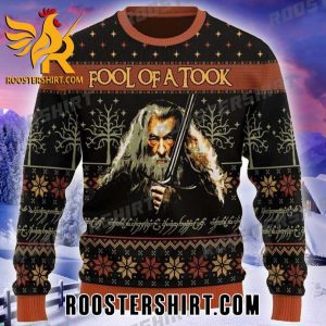 Limited Edition Fool Of A Took Lord Of The Rings Lord Of The Rings Ugly Christmas Sweater