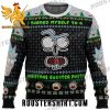 Limited Edition I Turned Myself Into A Christmas Sweater Rick And Morty Ugly Christmas Sweater