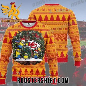 Limited Edition Kansas City Chiefs Minion NFL Ugly Christmas Ugly Sweater