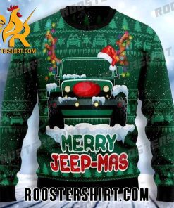 Limited Edition Merry Jeep Mas Ugly Christmas Sweater