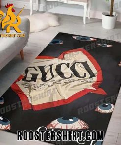 Limited Edition Red eye Horror Gucci Rug Home Decor