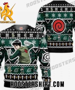 Limited Edition Rock Lee Character in Naruto Ugly Sweater