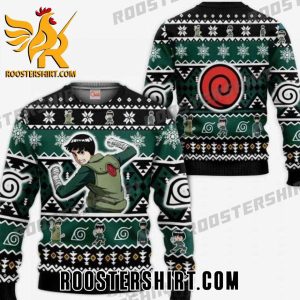 Limited Edition Rock Lee Character in Naruto Ugly Sweater