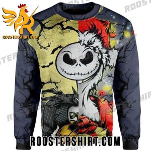 Limited Edition The Nightmare Before Santa Claus Jack Skellington Ugly Christmas Sweaters