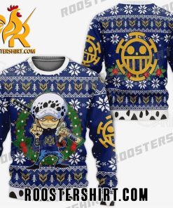 Limited Edition Trafalgar D. Water Law One Piece Ugly Christmas Sweater