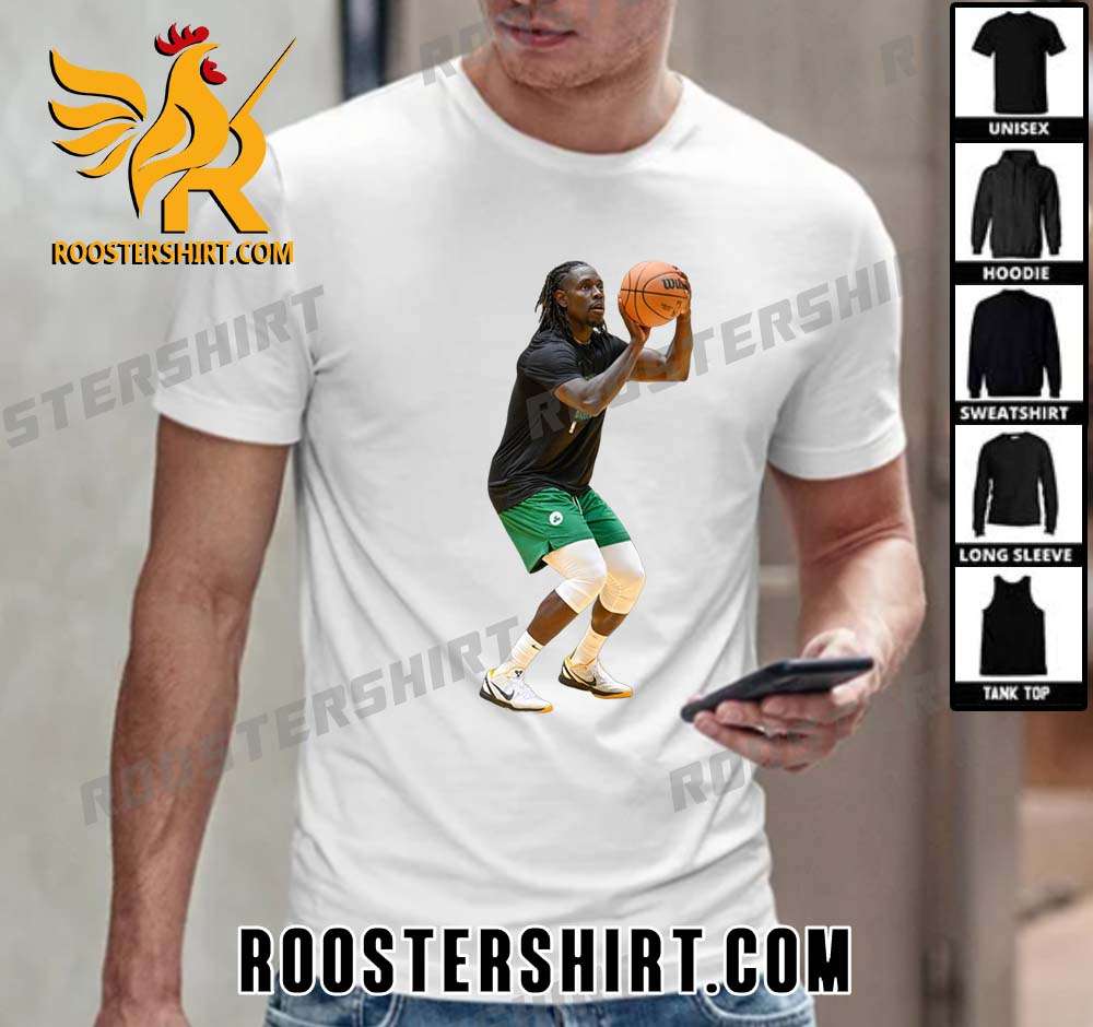 Look At Jrue Holiday In Boston Celtics Gear T-Shirt - Roostershirt