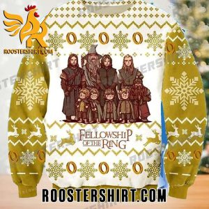 Lord Of The Rings Fellowship Of The Ring Ugly Christmas Sweater